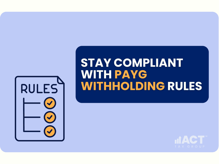 How to Stay Compliant with PAYG Withholding Rules in Australia
